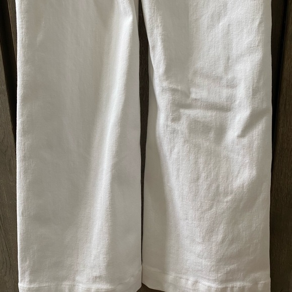 Frame Denim Scallop Edge Overalls in Blanc or White, Sz XS - Picture 10 of 10